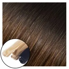 Babe Hand-Tied Weft Hair Extensions #1B/6 Ombre Doris